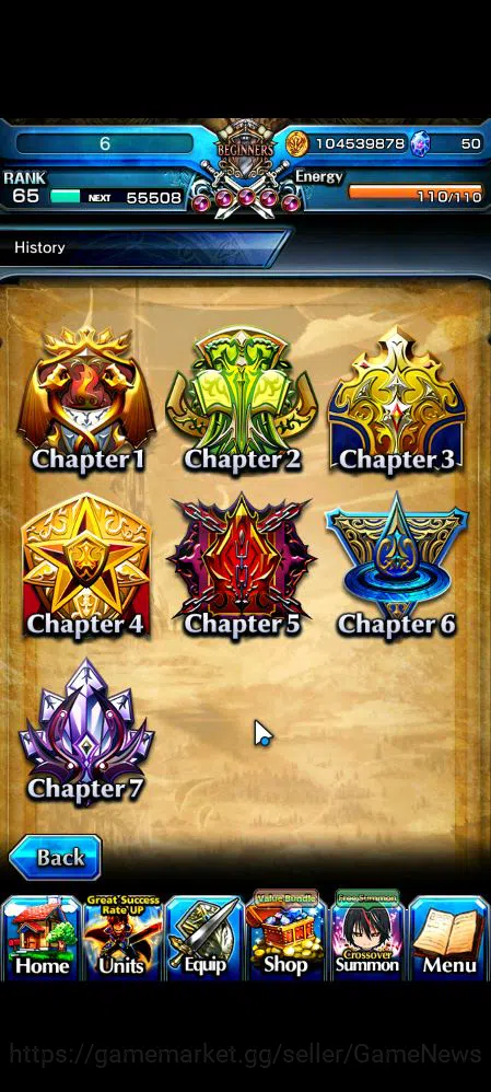 Grand Summoners Accounts Global|Rank 65|19 Ascend|SayakaTW,EmiyaTW,Summer M image 14