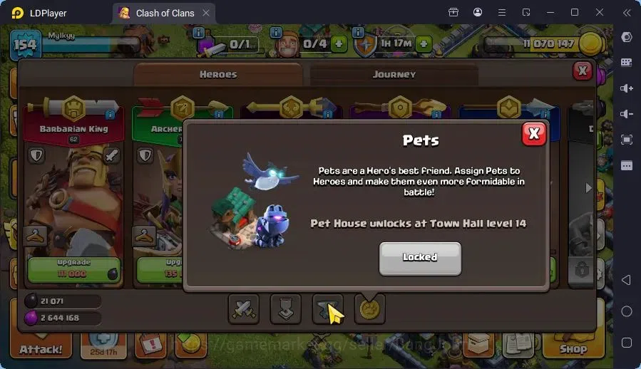 Clash of Clans Accounts High-End GLOBAL | TH 13-BH 9|LVL154|BK61,AQ71,MP44,GW40,RC21|BM21,BC15|3 Legend skin|Gem 122|Proteck 16