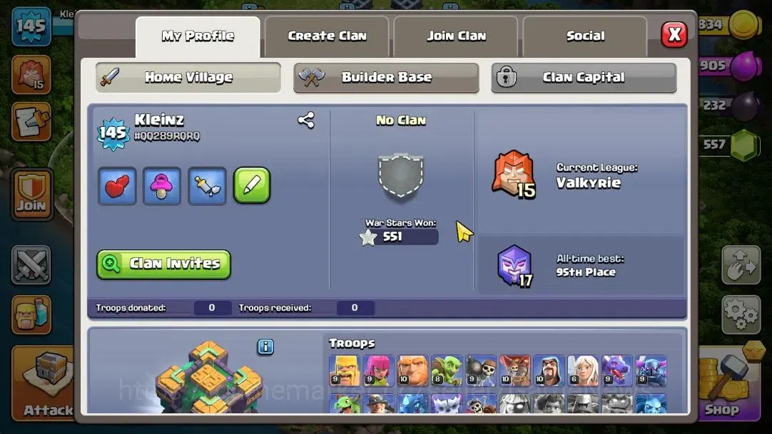 Clash of Clans Accounts TH 14-BH 8|LV 145|Limit Skin|HH 8|BK 65,AQ 78,GW 5 image 2