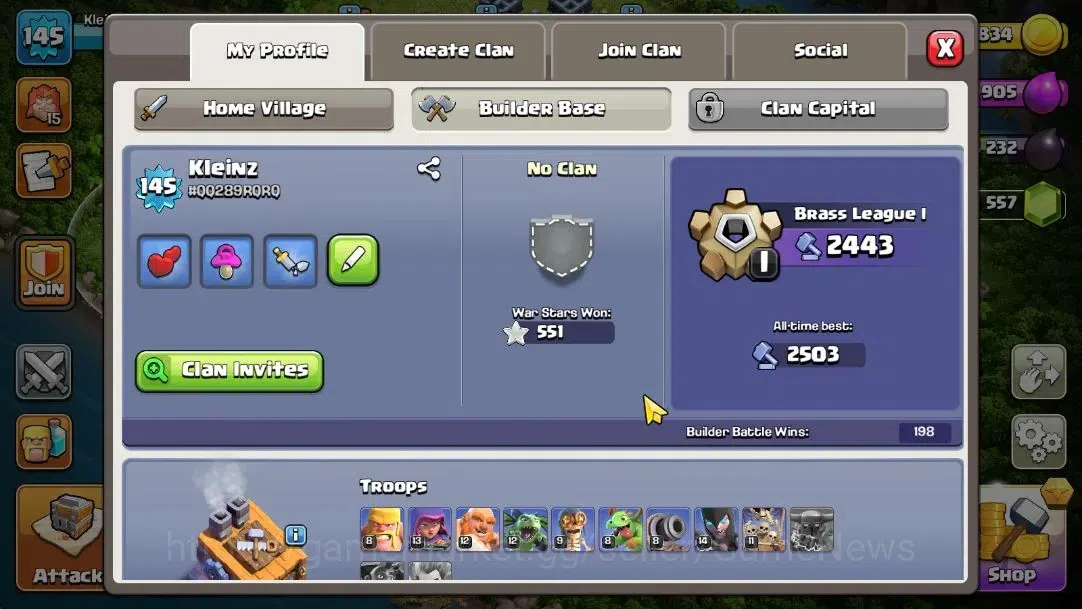 Clash of Clans Accounts TH 14-BH 8|LV 145|Limit Skin|HH 8|BK 65,AQ 78,GW 5 image 4