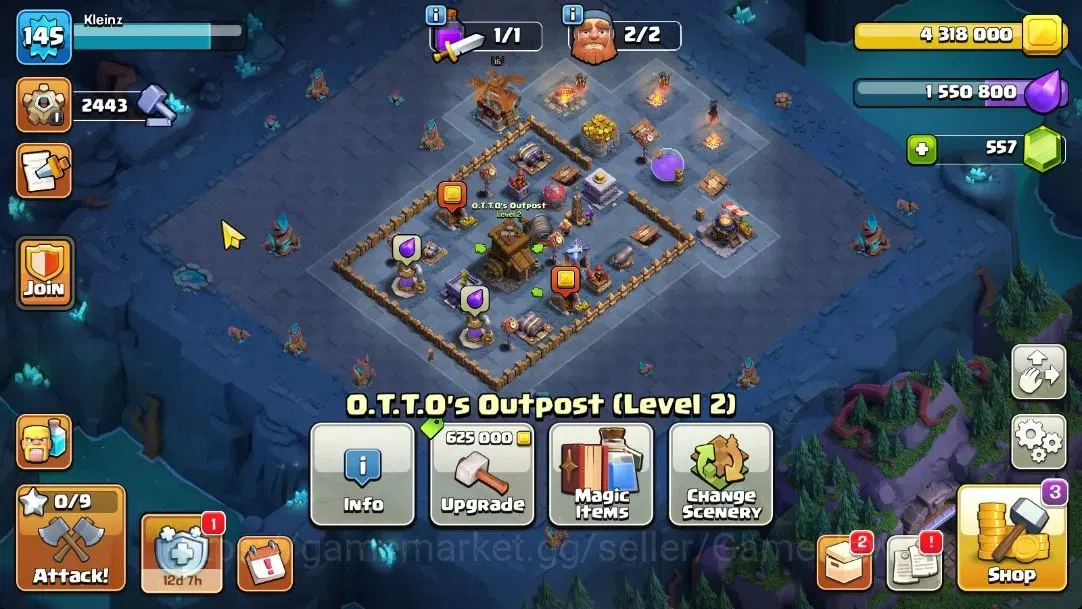 Clash of Clans Accounts TH 14-BH 8|LV 145|Limit Skin|HH 8|BK 65,AQ 78,GW 5 image 7