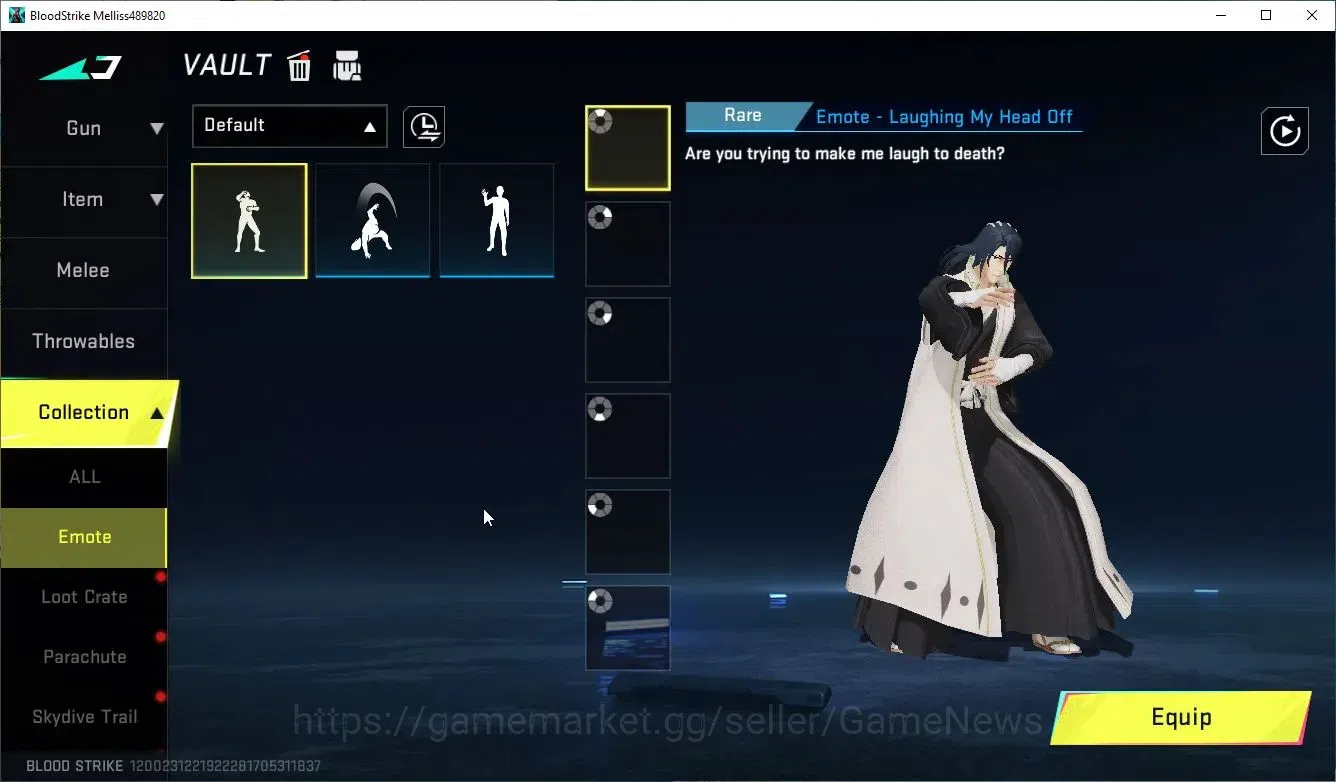Blood Strike Accounts ASIA|Collab Bleach ETHAN|2 ULTRA[KAG-6 Soulblase,I image 13