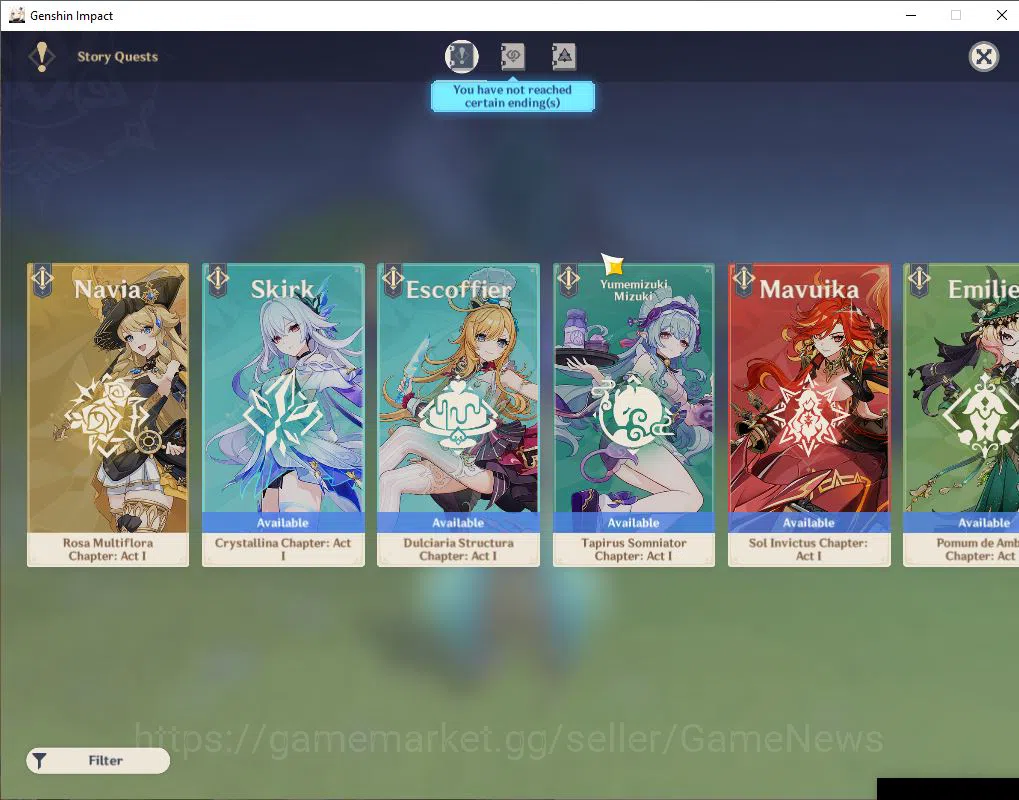 Genshin Impact Accounts ASIA|AR 56|7 Limited+4(*5Weapon)|[NahidaC3,YaeMiko image 12