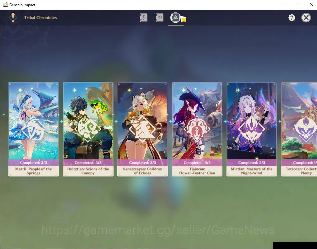 Genshin Impact Accounts ASIA|AR 56|7 Limited+4(*5Weapon)|[NahidaC3,YaeMiko image 14