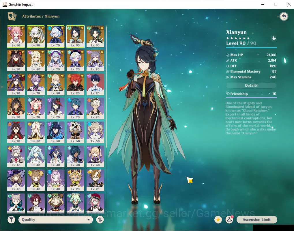 Genshin Impact Accounts ASIA|AR 56|7 Limited+4(*5Weapon)|[NahidaC3,YaeMiko image 3