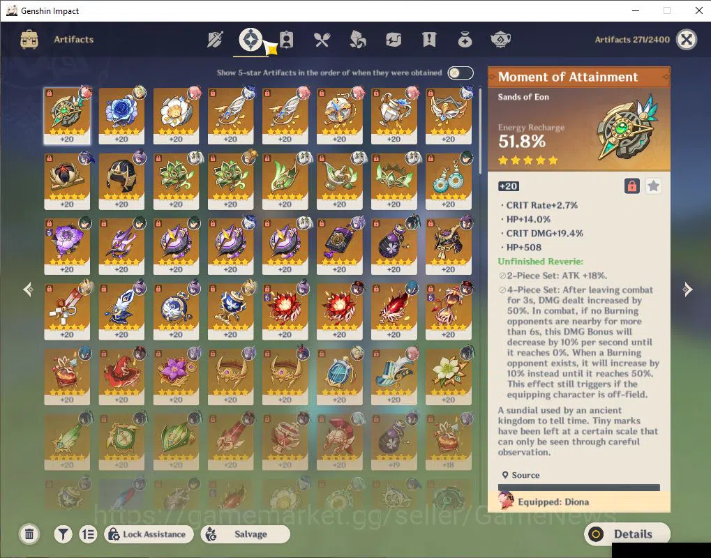 Genshin Impact Accounts ASIA|AR 56|7 Limited+4(*5Weapon)|[NahidaC3,YaeMiko image 6