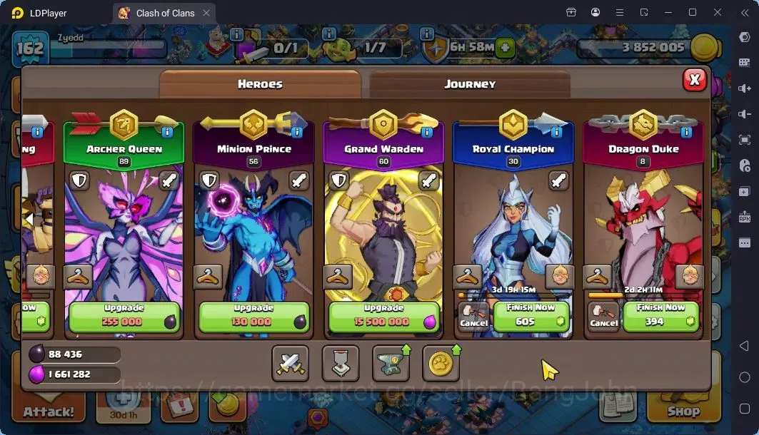 Clash of Clans Accounts TH 15-BH 10|LVL162|BK80,AQ89,MP56,GW60,RC30,DD8|BM image 10