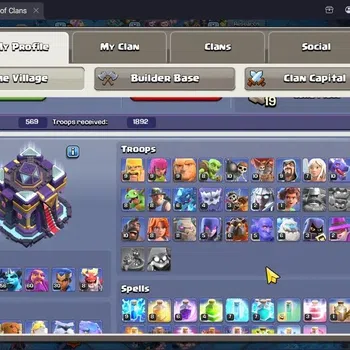 Clash of Clans High-End TH 15-BH 10|LVL162|BK80,AQ89,MP56,GW60,RC30,DD8|BM image 1