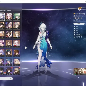 Honkai Star Rail Accounts Others Asia|TL 70|1 PremTeam|12 Limited (SW999,TheHerta,DHPT)+Sign YaoGuang,Archer E1,Huohuo