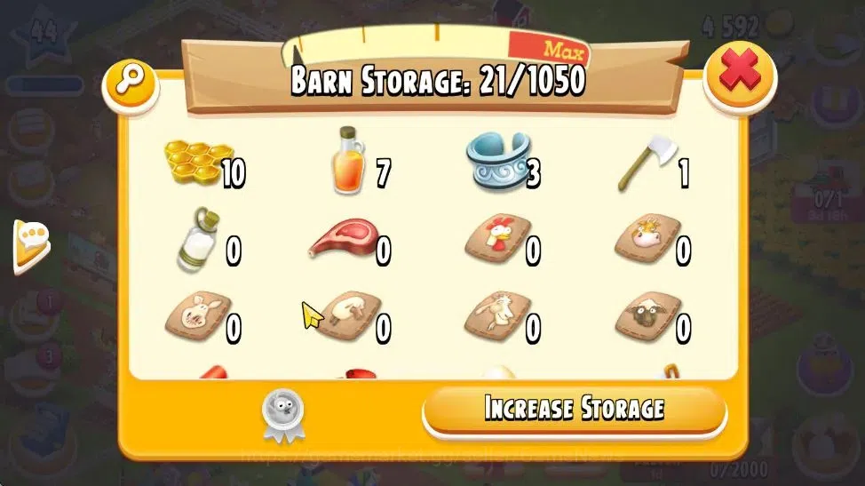 Hay Day Accounts Lvl 44 | Silo Storage 1000 + Barn Storage 1050 | L image 11