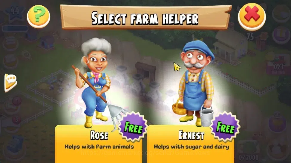 Hay Day Accounts Lvl 44 | Silo Storage 1000 + Barn Storage 1050 | L image 12