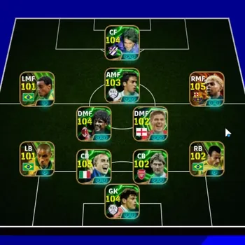 eFootball Accounts Legends & Iconic Players Android|BigTime Lamine Yamal|32 Epic Fabio Cannavaro,G Batistuta,F Rijkaard,Iker