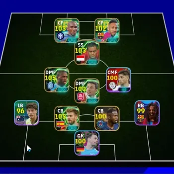 eFootball Accounts Legends & Iconic Players Android|Power 3149|Epic Gerard Pique,Yaya Toure,Samuel