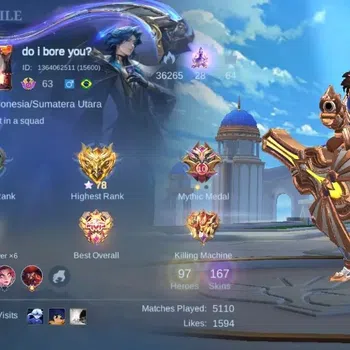 Mobile Legends: Bang Bang Accounts Collector Global|Skin 167|Expert|Collector Natalia,Lightborn