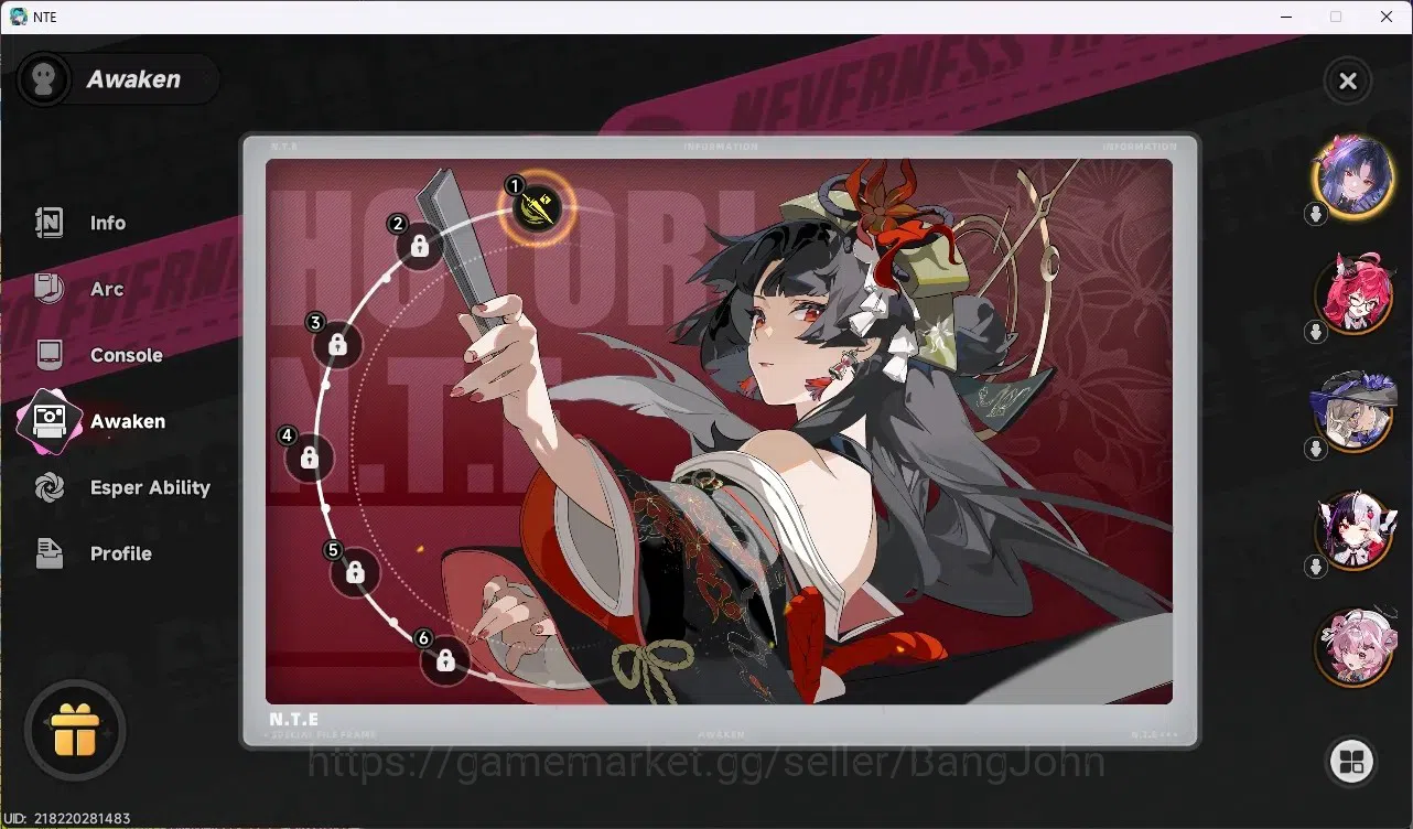 Neverness to Everness Accounts SEA | Lv 46 |9 S-Class [HotoriA1+Sign+Outfit,Nanal image 5
