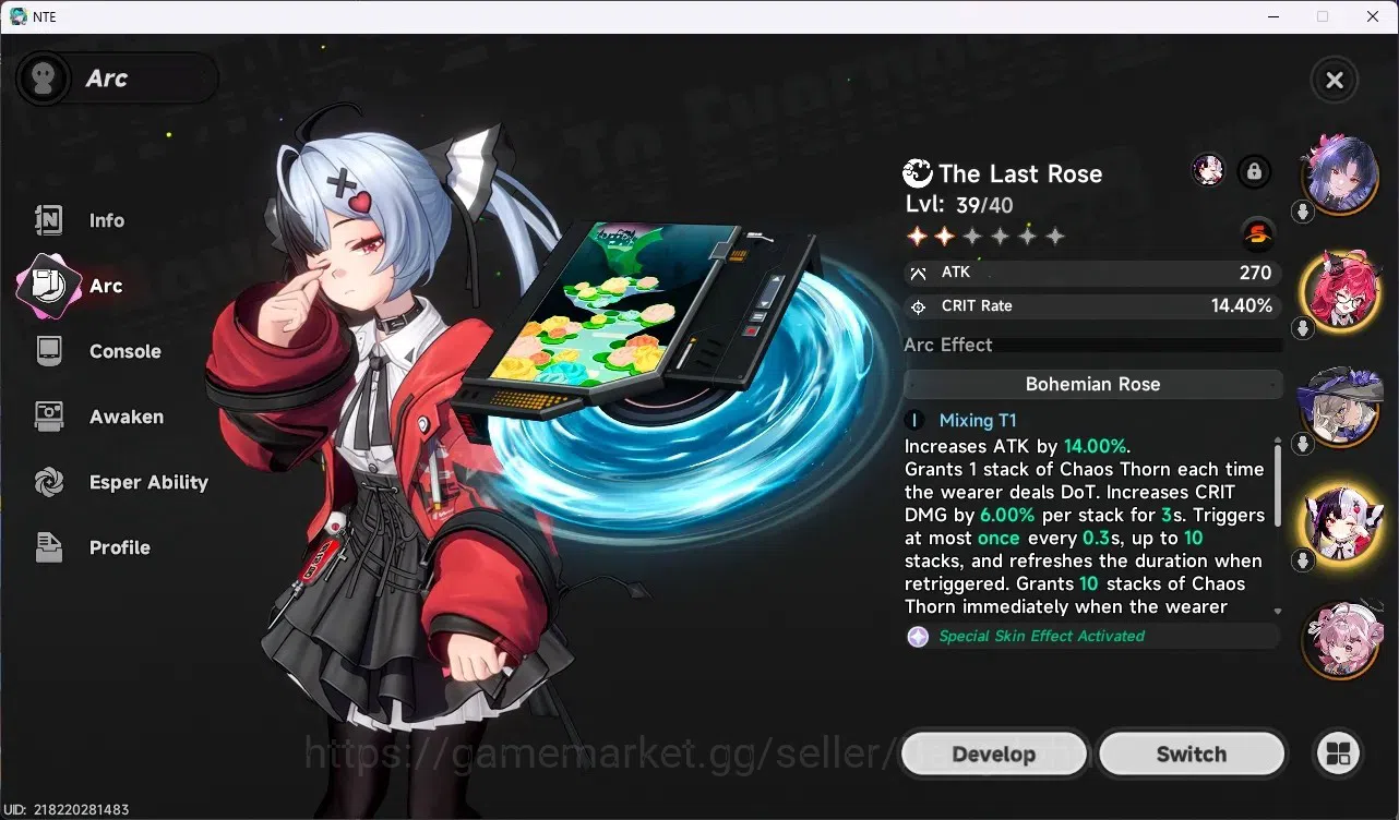 Neverness to Everness Accounts SEA | Lv 46 |9 S-Class [HotoriA1+Sign+Outfit,Nanal image 6