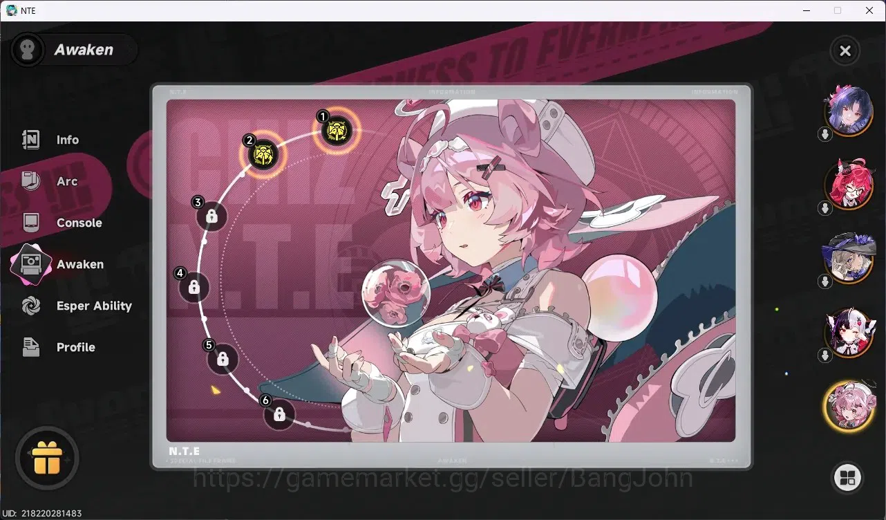 Neverness to Everness Accounts SEA | Lv 46 |9 S-Class [HotoriA1+Sign+Outfit,Nanal image 7