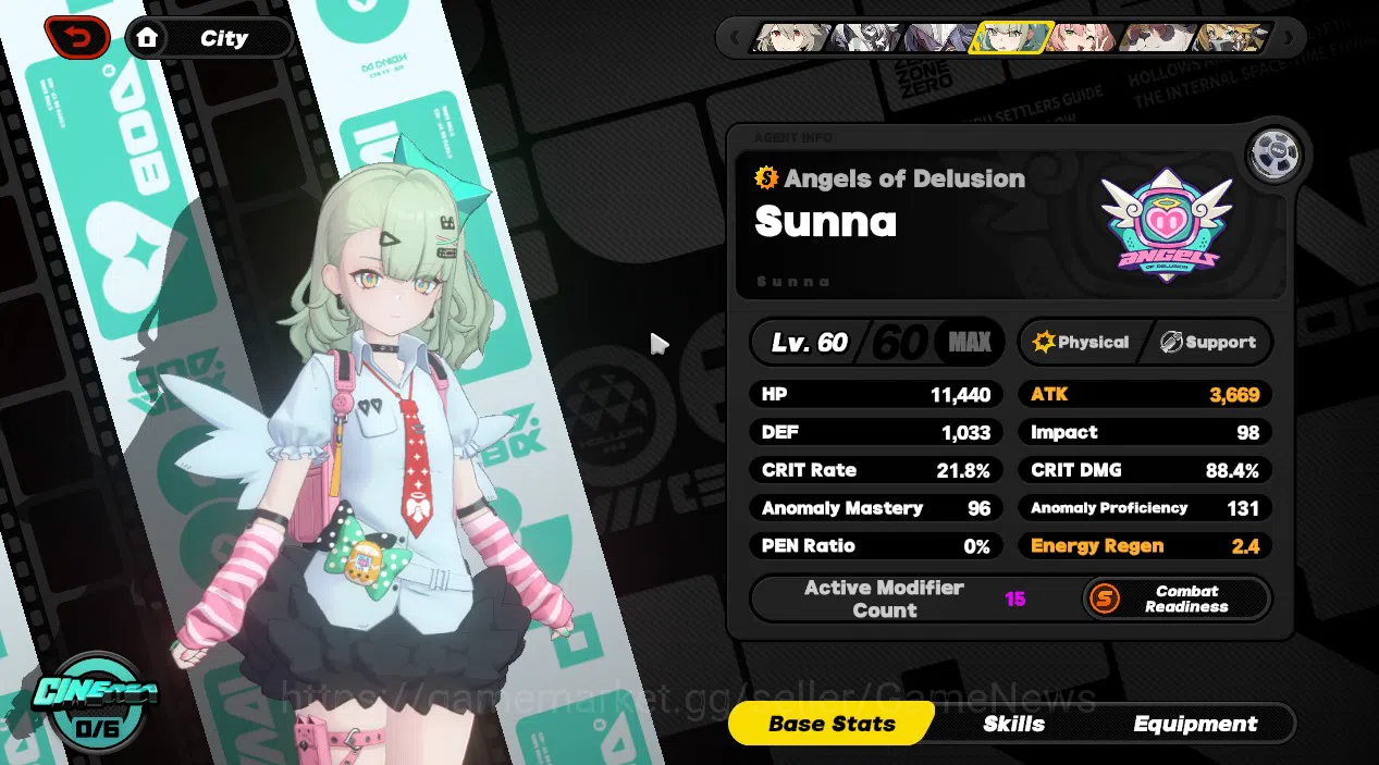 Zenless Zone Zero Accounts Others ASIA|IK 56||4 Limited YSG Premium Team [(Ye Sunguang M5,Sunna,PyroisM2)+SIGN,Zhao]|All 10