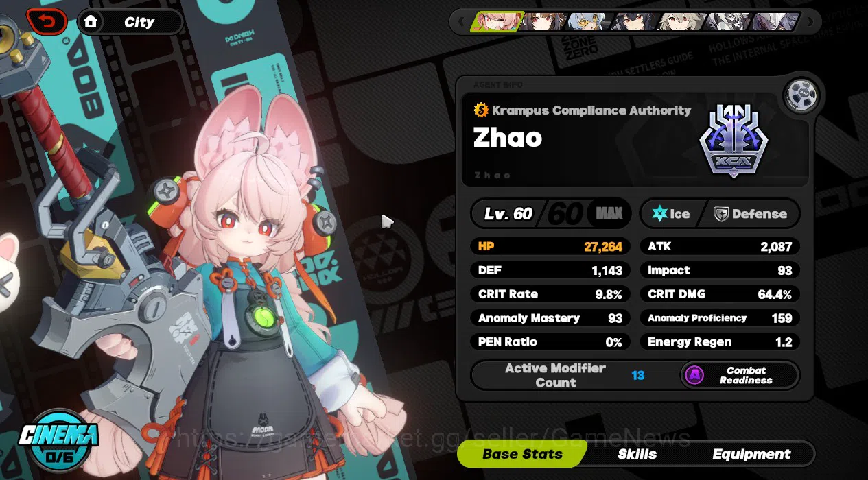 Zenless Zone Zero Accounts Others ASIA|IK 56||4 Limited YSG Premium Team [(Ye Sunguang M5,Sunna,PyroisM2)+SIGN,Zhao]|All 12