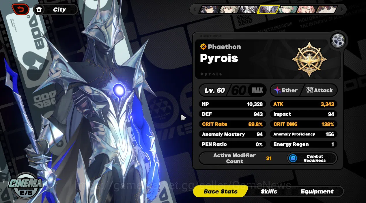 Zenless Zone Zero Accounts Others ASIA|IK 56||4 Limited YSG Premium Team [(Ye Sunguang M5,Sunna,PyroisM2)+SIGN,Zhao]|All 13