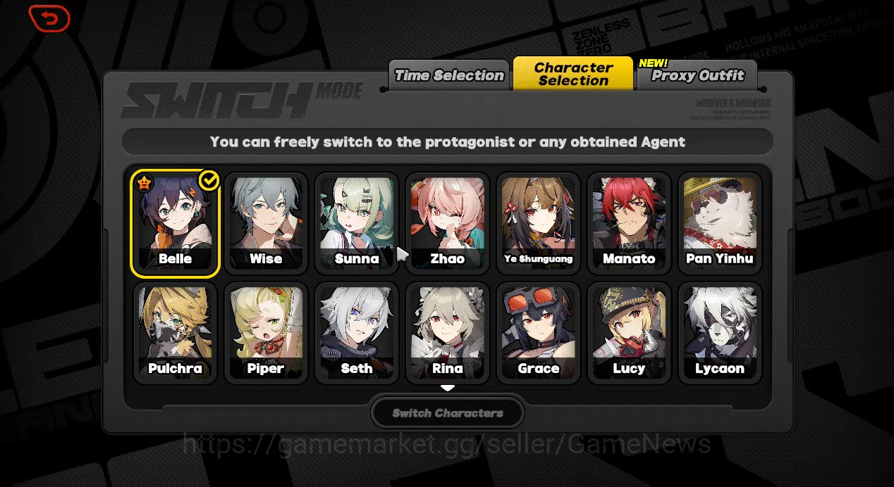 Zenless Zone Zero Accounts Others ASIA|IK 56||4 Limited YSG Premium Team [(Ye Sunguang M5,Sunna,PyroisM2)+SIGN,Zhao]|All 19