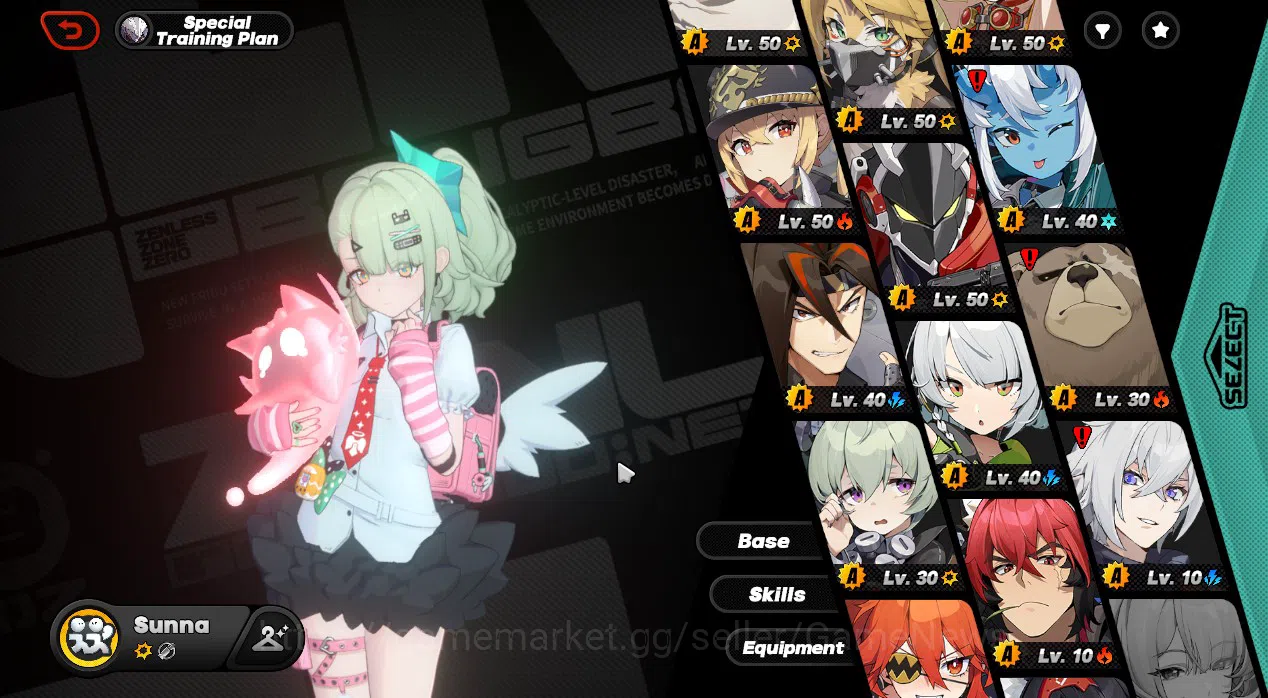 Zenless Zone Zero Accounts Others ASIA|IK 56||4 Limited YSG Premium Team [(Ye Sunguang M5,Sunna,PyroisM2)+SIGN,Zhao]|All 2