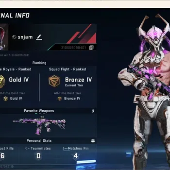Blood Strike Accounts Others ASIA | Ultra ZERO Nullifier Striker | 1 Legendary Gun |Legendary Skydive Trail Air|Check SS