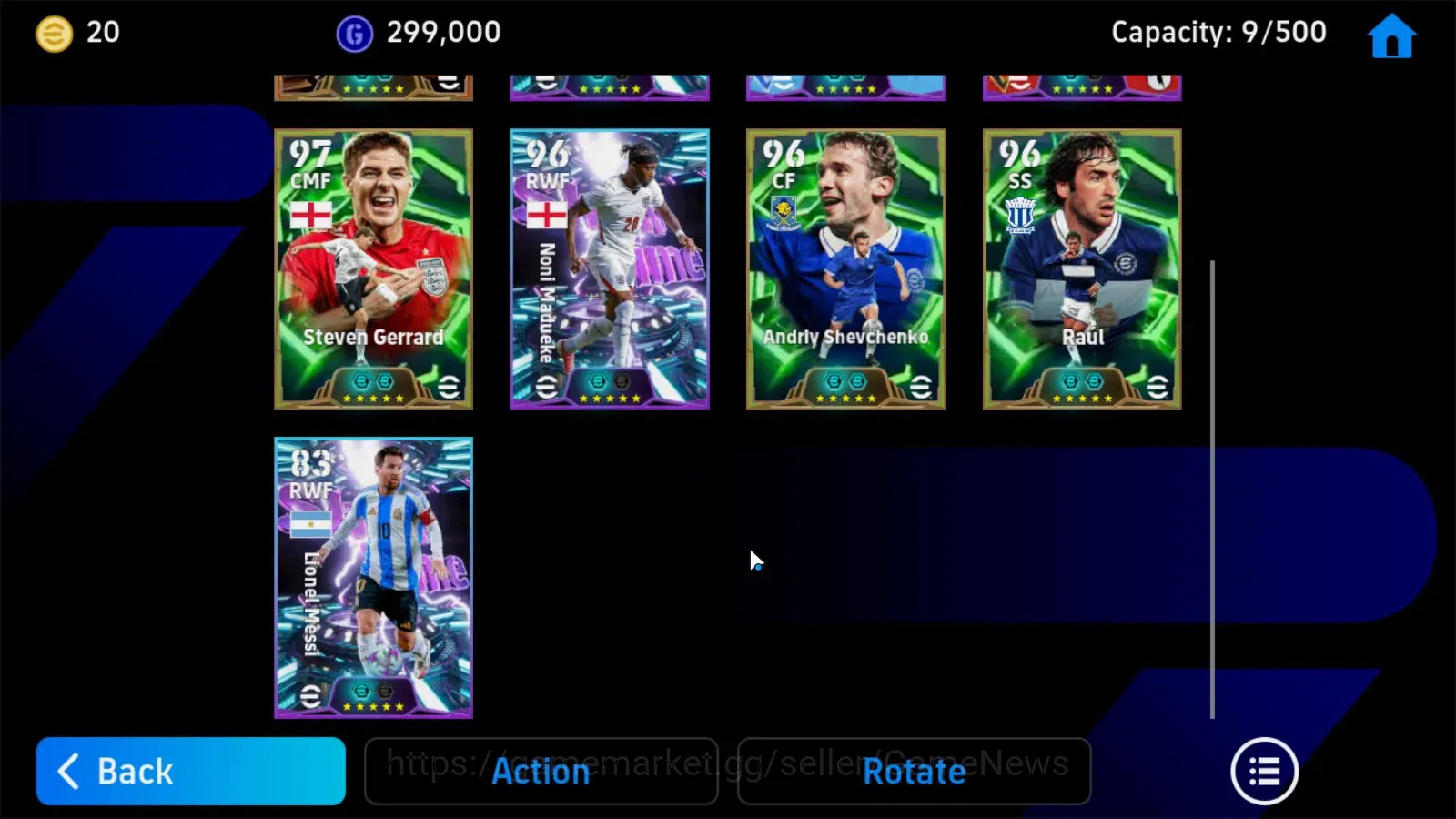 eFootball Accounts Android|Big Time Gianlugi Buffon,Epic Steven Gerra image 7