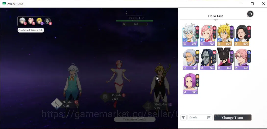 The Seven Deadly Sins: Origin Accounts NA EAST |2 SSR| Meliodas, Guila + SSR Selector & 7 image 10