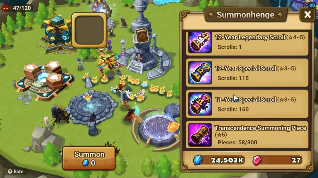 Summoners War: Sky Arena Accounts ASIA|Lv 26|Ready Gacha|115 12 YSC + 160 11 YSC + 3 image 10