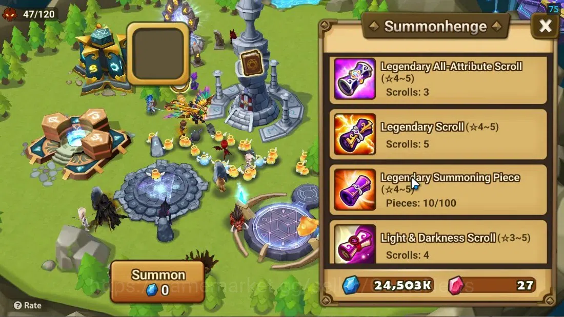 Summoners War: Sky Arena Accounts ASIA|Lv 26|Ready Gacha|115 12 YSC + 160 11 YSC + 3 image 11