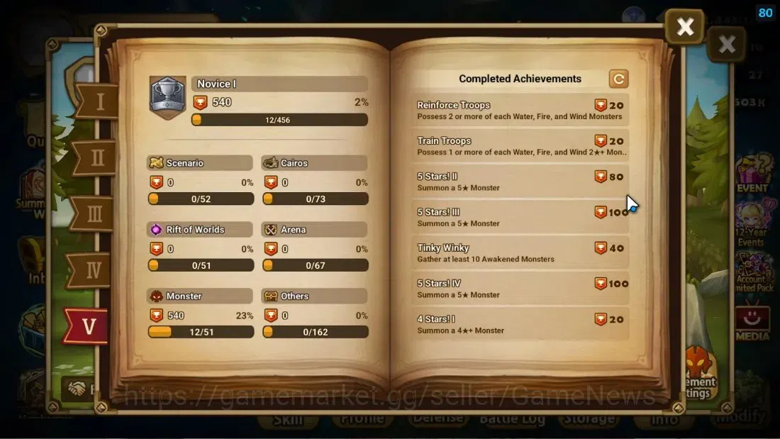 Summoners War: Sky Arena Accounts ASIA|Lv 26|Ready Gacha|115 12 YSC + 160 11 YSC + 3 image 7