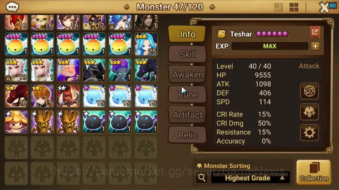 Summoners War: Sky Arena Accounts ASIA|Lv 26|Ready Gacha|115 12 YSC + 160 11 YSC + 3 image 9