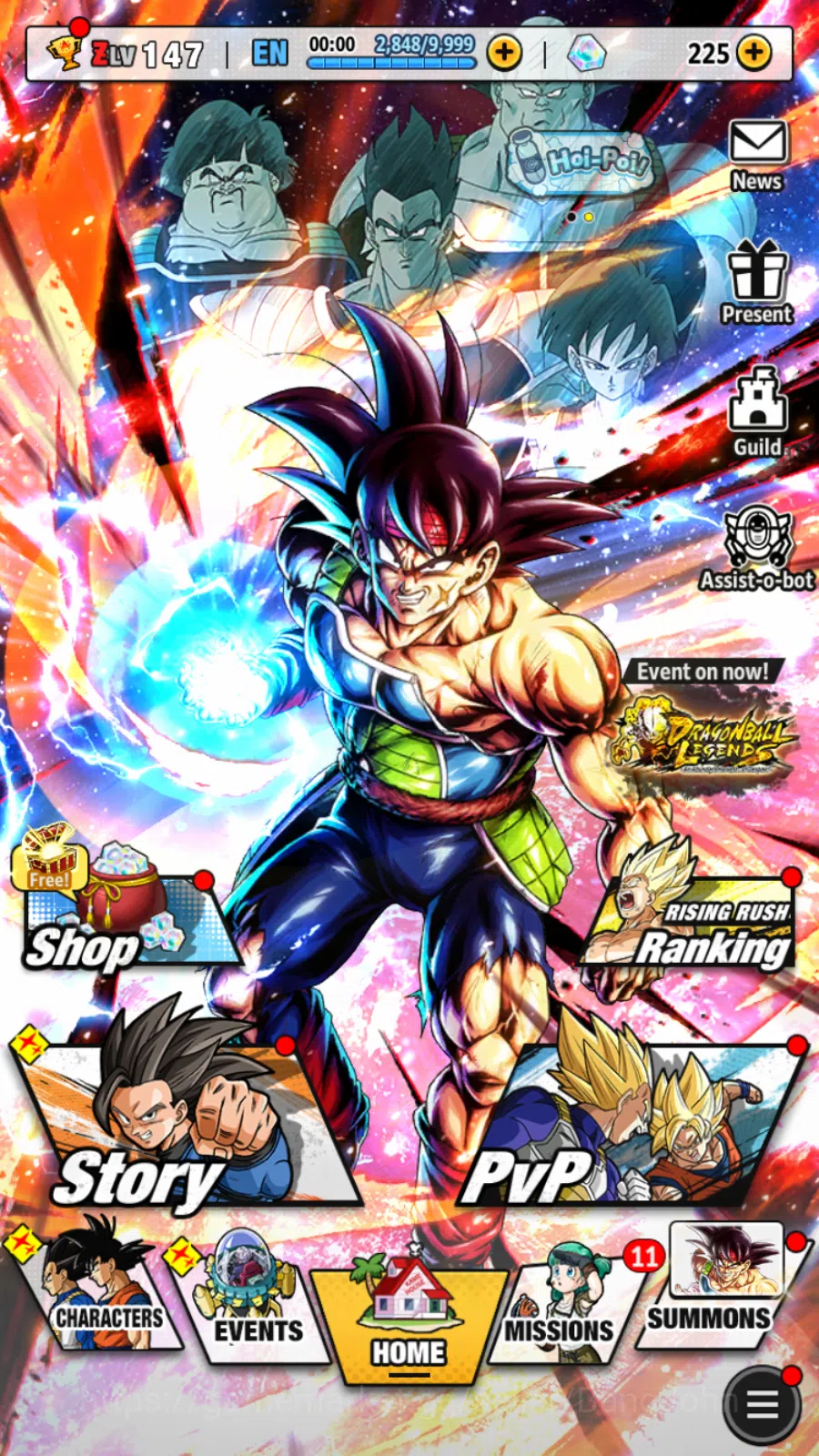 18,2M Total Power |Lvl 147| 1UL+3LR | SS Goku,SS 3 Goku(mini),Bardock RA310B Dragon Ball Legends Others 18,2M Total Power |Lvl 147| 1UL+3LR | SS Goku,SS 3 image 1