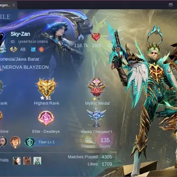 Mobile Legends: Bang Bang Accounts Collector Global |Hero 96|Skin 135|Expert|Prime Granger|Naruto Vale|Meowkin