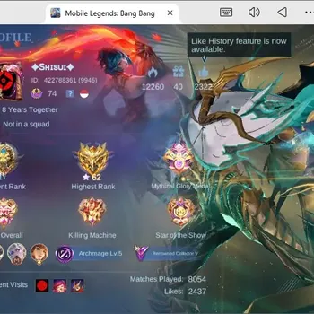 Mobile Legends: Bang Bang Accounts Collector Global|Hero 122|Skin 217|Renowned V|Prime Granger|Collector Natalia|Collab