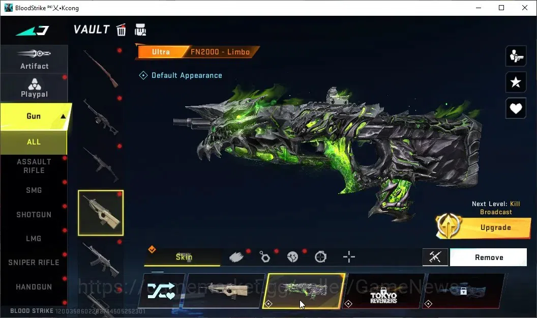 Blood Strike Accounts ASIA | ETERNAL DEagle-Scorpius | 6 ULTRA [Spike,M4 image 10