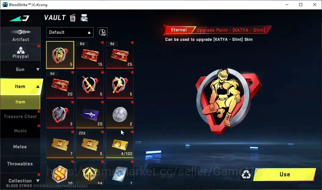 Blood Strike Accounts ASIA | ETERNAL DEagle-Scorpius | 6 ULTRA [Spike,M4 image 11