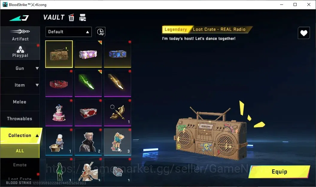 Blood Strike Accounts ASIA | ETERNAL DEagle-Scorpius | 6 ULTRA [Spike,M4 image 12