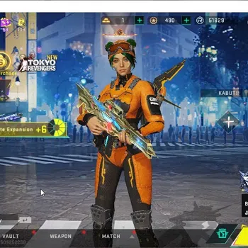 Blood Strike Rare Skin ASIA | ETERNAL DEagle-Scorpius | 6 ULTRA [Spike,M4 image 1