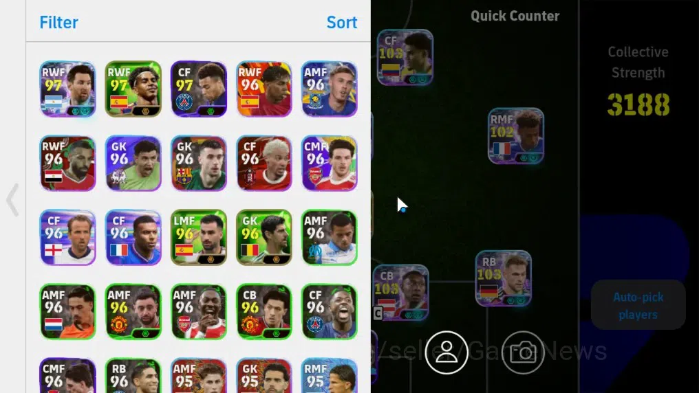 eFootball Accounts Legends & Iconic Players Android|Epic Vincent Kompany,Cafu,Ruud v Nistelrooij,Gabriel Batitusta,Dirk 2