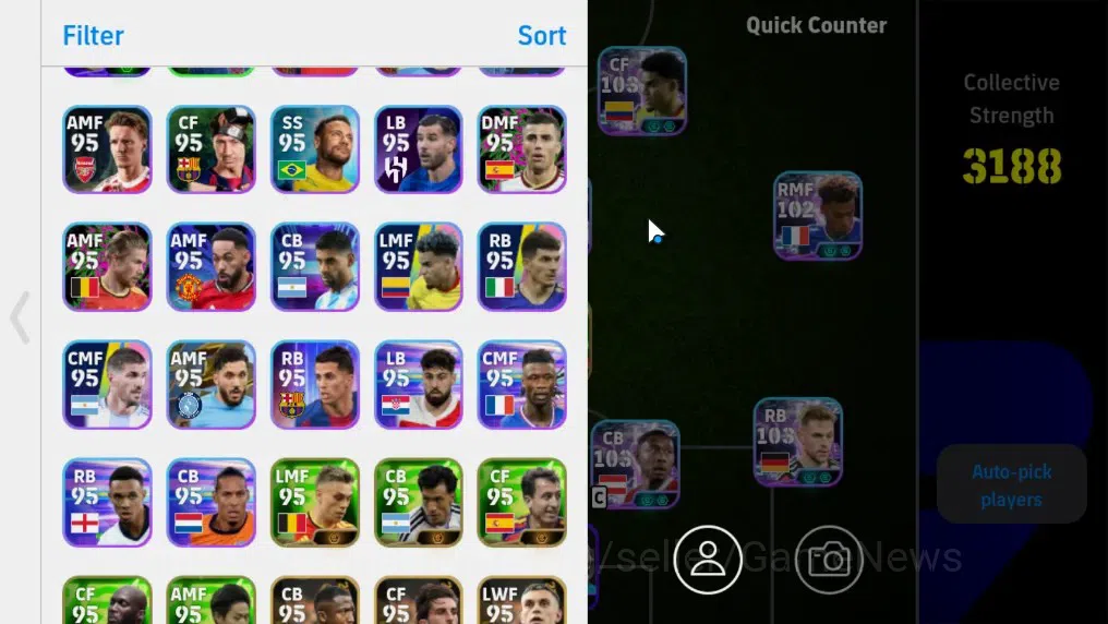 eFootball Accounts Legends & Iconic Players Android|Epic Vincent Kompany,Cafu,Ruud v Nistelrooij,Gabriel Batitusta,Dirk 3