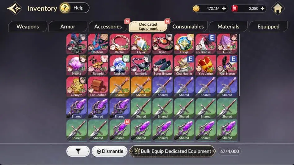 Seven Knights Re:Birth Accounts Global |5 EX7 (Fai,Juri,Roise,Gelidus,Melia)|42 TC image 12