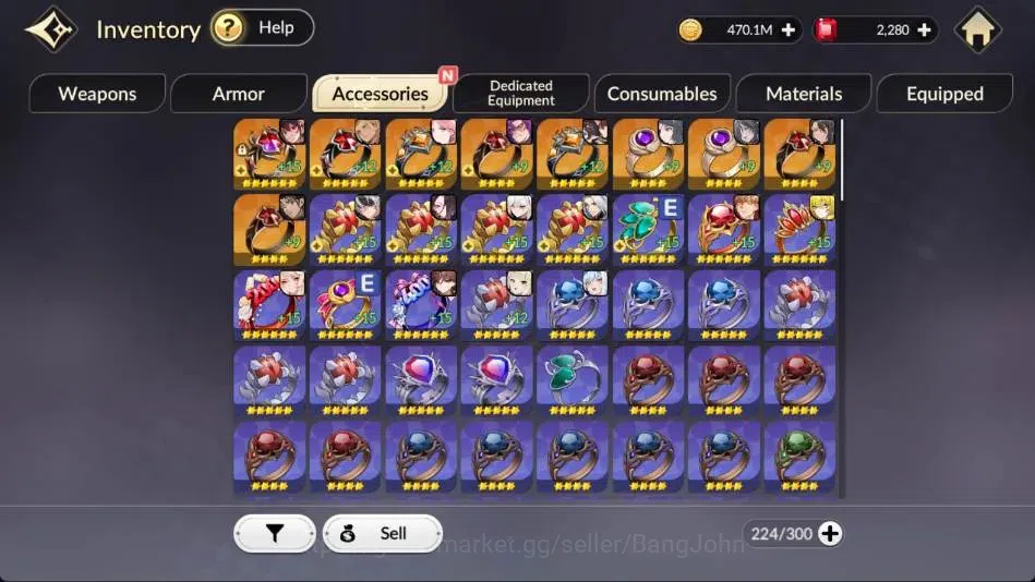 Seven Knights Re:Birth Accounts Global |5 EX7 (Fai,Juri,Roise,Gelidus,Melia)|42 TC image 13