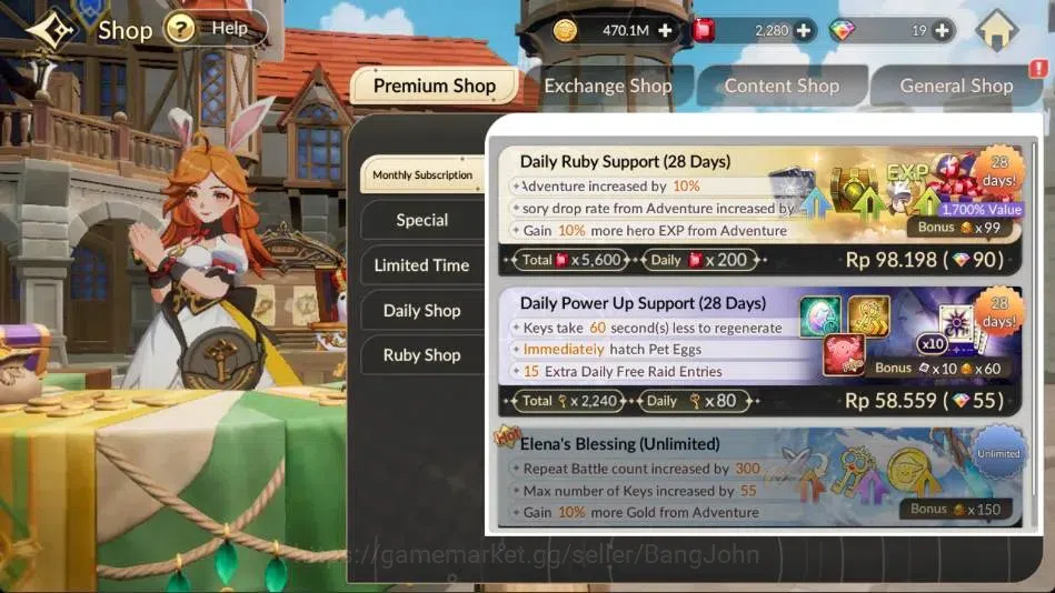 Seven Knights Re:Birth Accounts Global |5 EX7 (Fai,Juri,Roise,Gelidus,Melia)|42 TC image 17