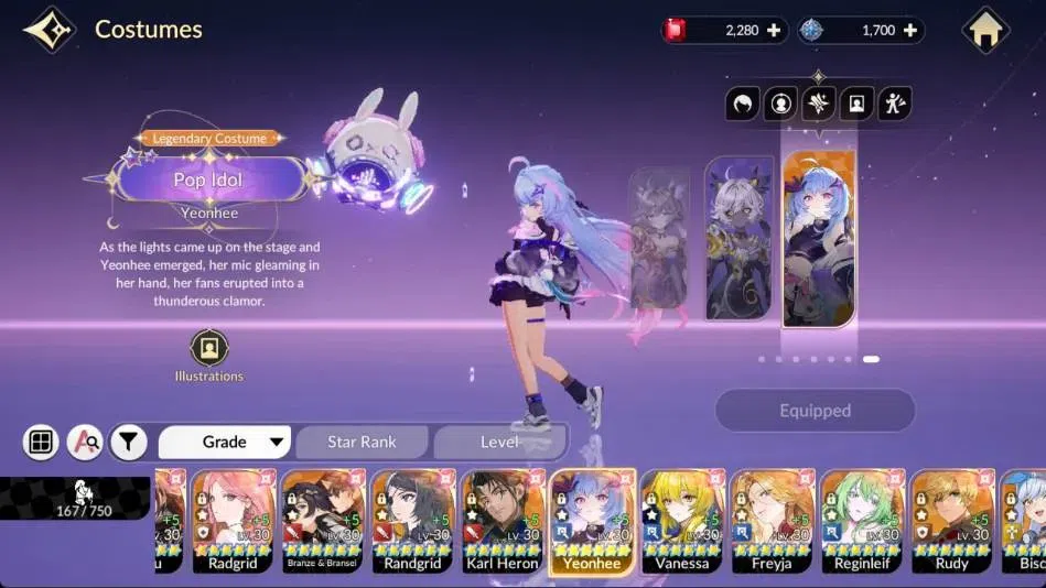 Seven Knights Re:Birth Accounts Global |5 EX7 (Fai,Juri,Roise,Gelidus,Melia)|42 TC image 20
