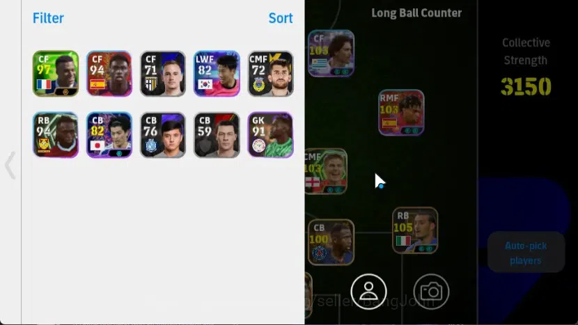 eFootball Accounts Mobile|PW 3150|Kylian Mbappe ShowT,Gianluigi Buffo image 2
