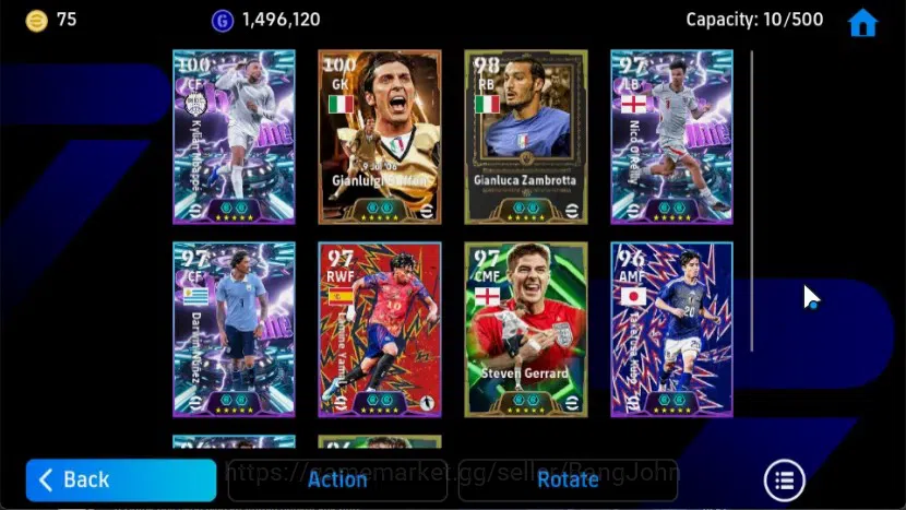 eFootball Accounts Mobile|PW 3150|Kylian Mbappe ShowT,Gianluigi Buffo image 4