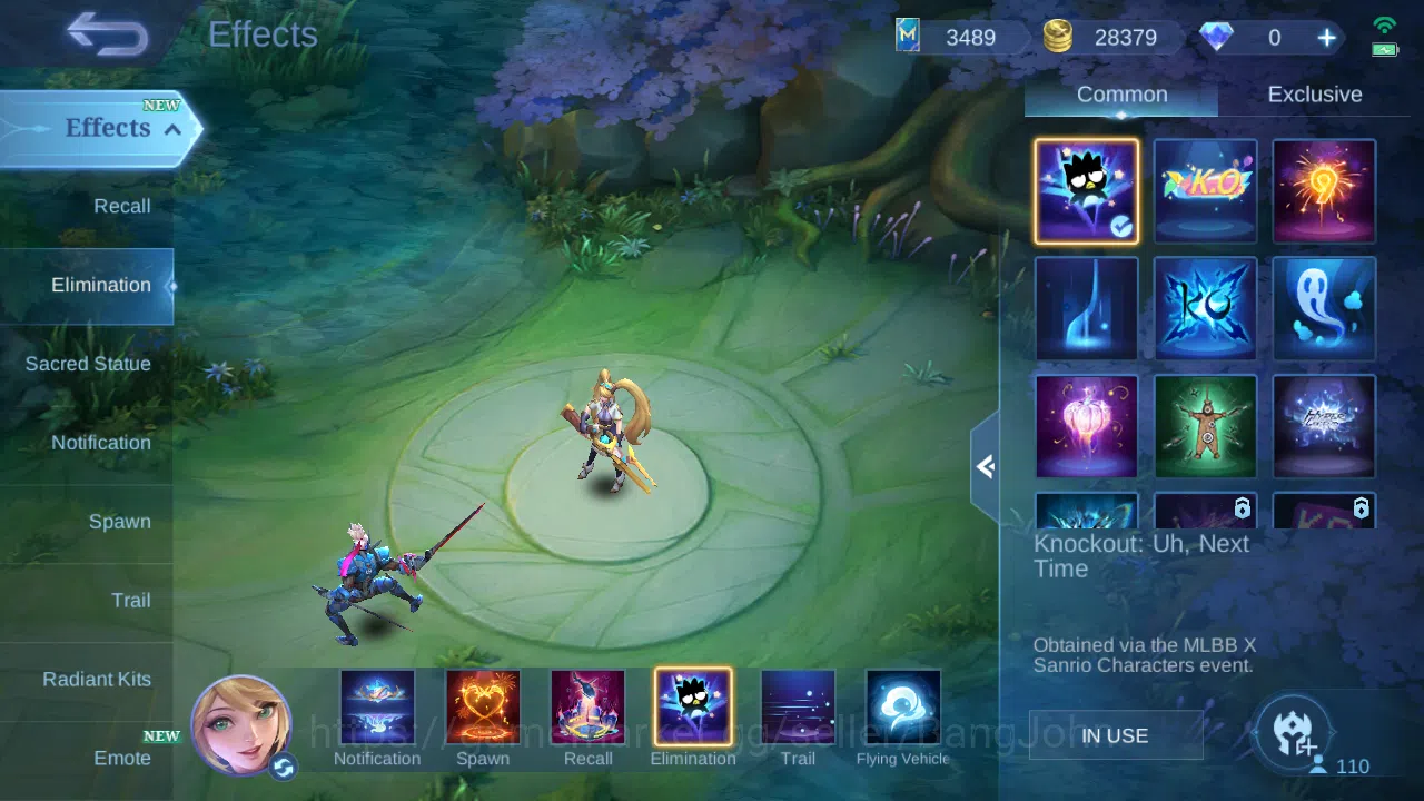 Mobile Legends: Bang Bang Accounts Others Hero 110 | skin 201 | sanrio angela | sanrio floryn | all star moskov | luckybox 7
