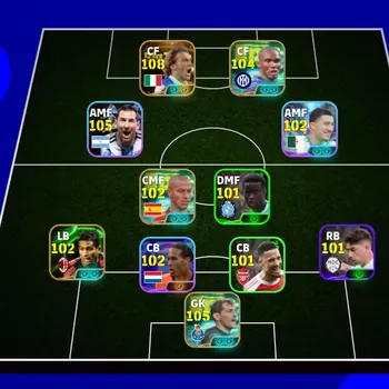 eFootball Accounts Legends & Iconic Players COLECTIVE 3207+ | BIGTIME DEL PIERO x SAMUEL ETOO x THIAGO ALCANTARA, 3 MANAGER